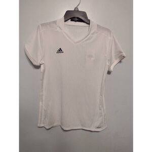 Adidas Womens Condivo 16 Size Medium White Vneck Short Sleeve Soccer Jersey NWT